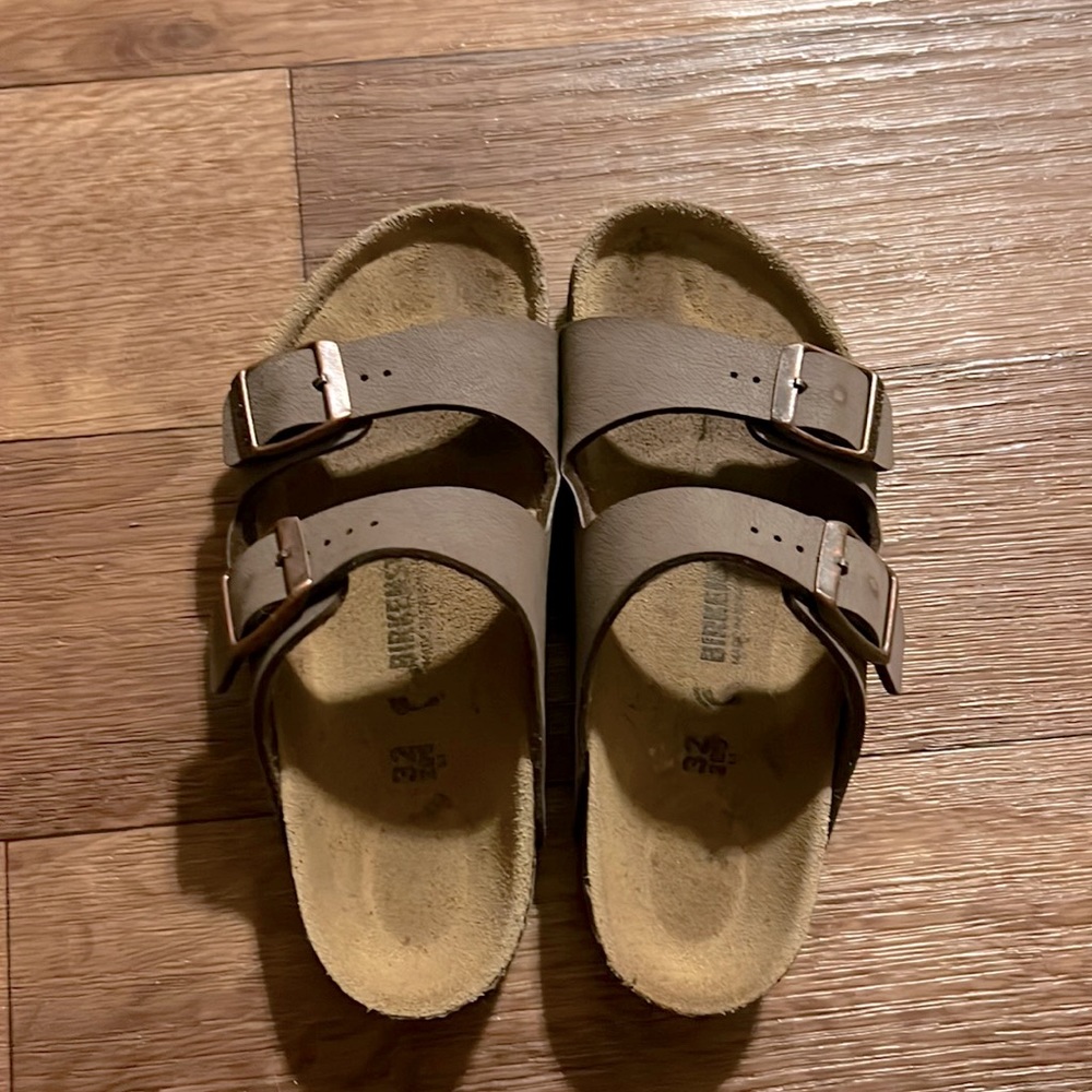 Brown Birkenstocks